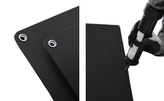 Panneau solaire flexible Ecoflow 100W - Monocristallin, portable et étanche IP68_2