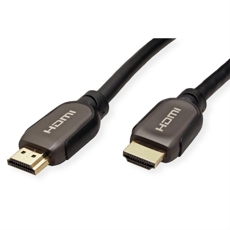 Roline atc câble hdmi avec ethernet ultra hd 8k, m/m, noir, 3 m_2