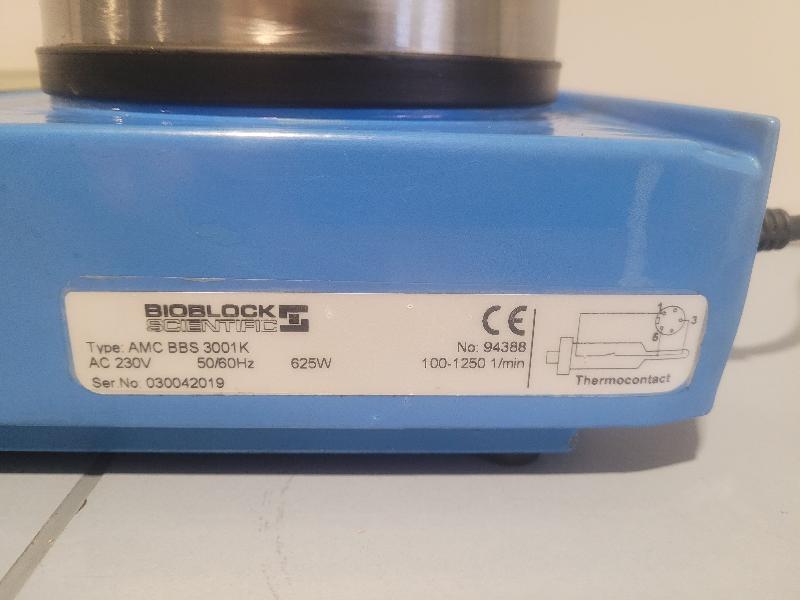Agitateur magnétique chauffant bioblock scientific am 3001 k_2