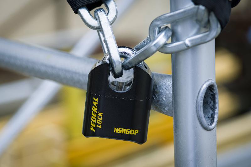 Cadenas SRP 60 mm à combinaison modifiable - Corps en acier - Haute résistance anti-crochetage et anti-coupe_2