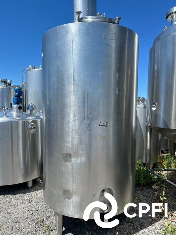 Cuve ETA 2000 L - CUV442 avec agitation décalée et tri-pâle_2