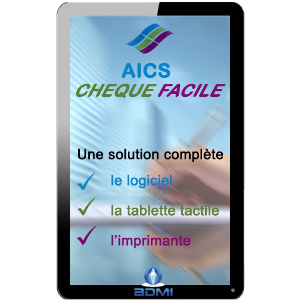 Pack AICS Chèque Facile pour petits volumes de chèques à imprimer