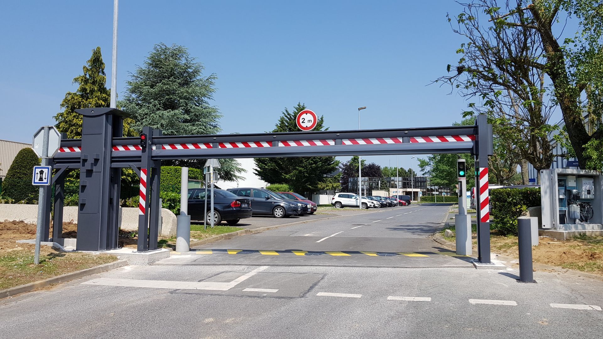 Portique Ulmapark avec longueur ajustable de 4 à 10.50 m