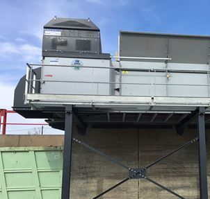 Broyeur de végétaux pour déchetteries  ARES  ( Version à quai ou à plat )_2