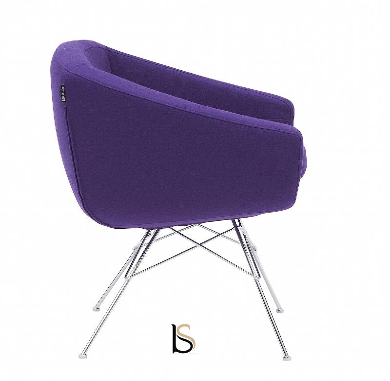 Fauteuil AIKO - Softline - Feld Mauve 581_2