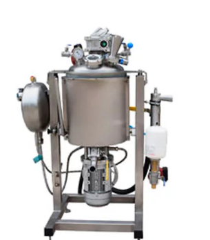 Homogénéisateur / émulsifiant avec deux réservoirs latéraux -Production horaire de 800 à 1000 kilos_2