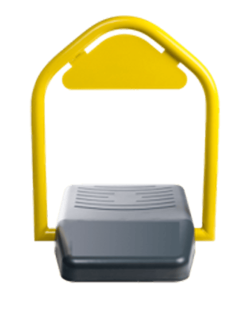 Arceau de stationnement solaire et automatique OttoPark classique - Télécommande et smartphone - Résistance 11 tonnes_2