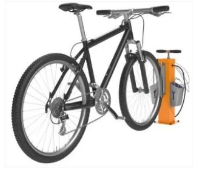 Station de réparation et gonflage compacte, en acier inoxydable ou galvanisé - Outils intégrés - PRS-SV20_2