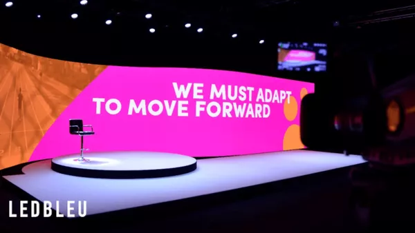 Ecran d'intérieur LED PANTHERE pour salon professionnel, foire et expo - COB 2K - Pack - 108