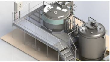 Machine automatique  à haute cadence pour l'imprégnation de pièces de fonderie d'aluminium pour l'automobile_2