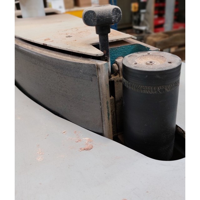 Ponceuse de chants droit et courbe avec oscillation, plan de travail inclinable et monte/baisse électrique - ACM OBS 150 ARCO_2