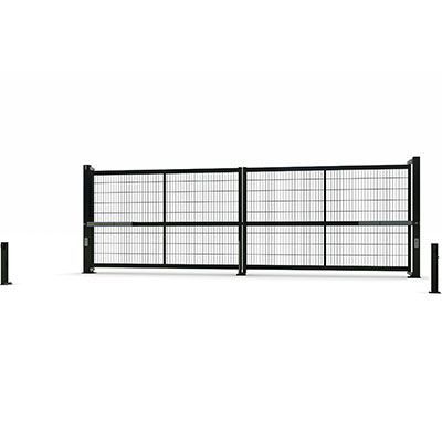 Portail pivotant motorisé ALLIX® - opérateur hydraulique par vérin - 1 ou 2 vantaux, motorisation autobloquante ou réversible_2