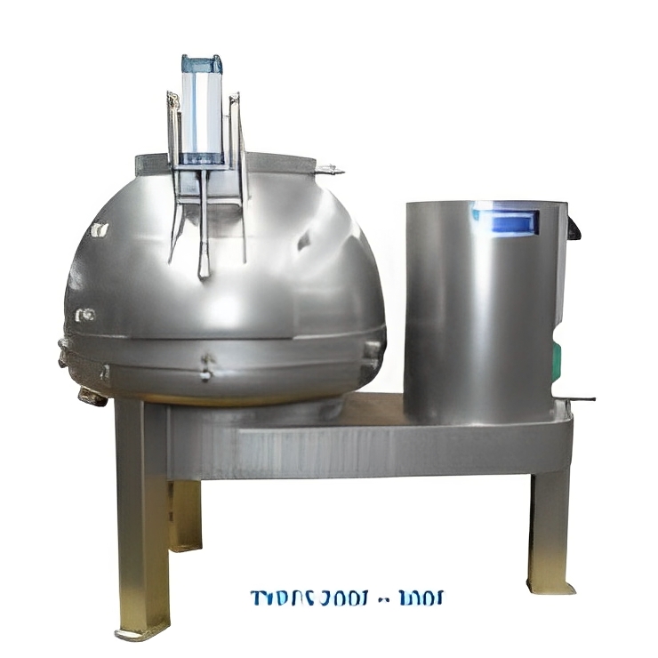 Éplucheuse en acier inoxydable avec cuve hémisphérique