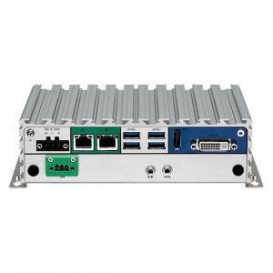 PC Fanless Atom Dual Core - DVI/DP, 2 x LAN, Processeur Intel Atom x5-E3930, Nexcom NISE107_2