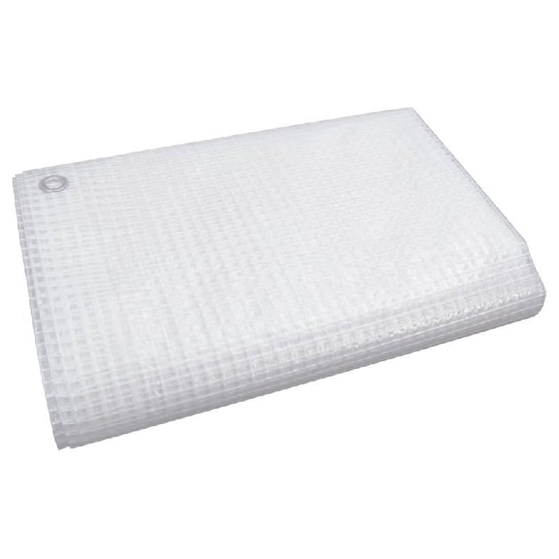 Vidaxl bâche de gaze 140 g/m² 6x12 m blanc 151621_2