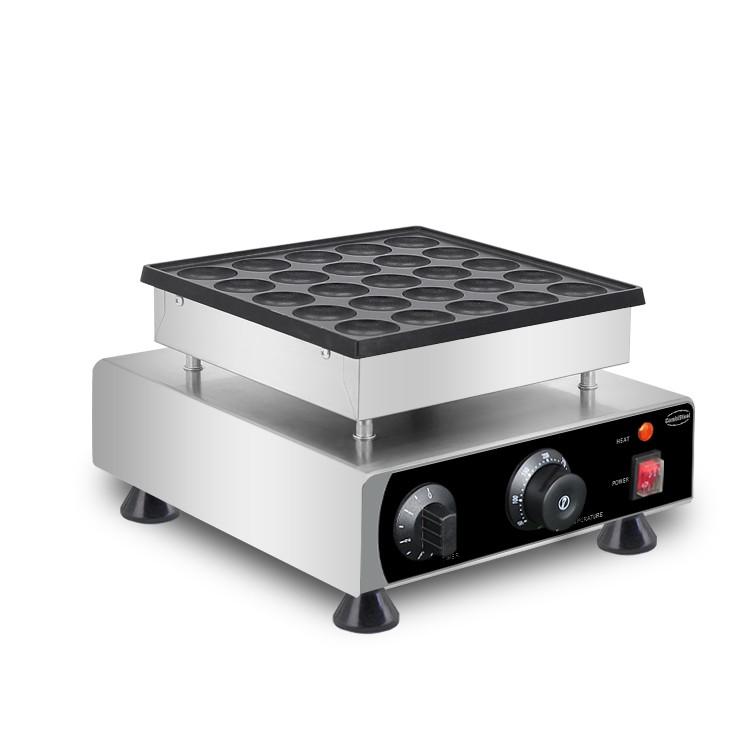 Appareil pour crêpes hollandaise / poffertjes 25pcs ø4,5cm l300 7540.0005 COMBISTEEL_2