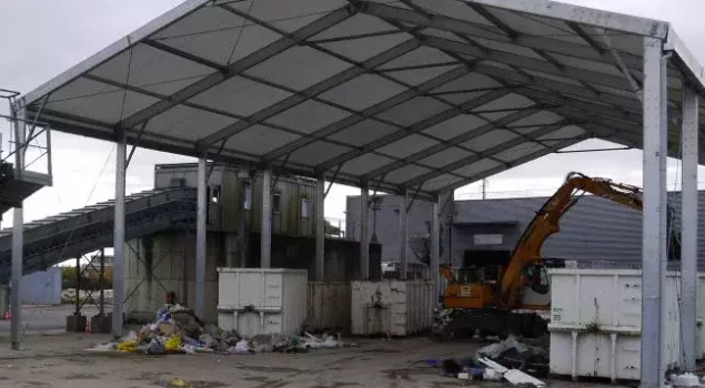 Bâtiment modulaire de stockage - Installation en quelques jours  à raison de 1000 m² par semaine de chantier_2