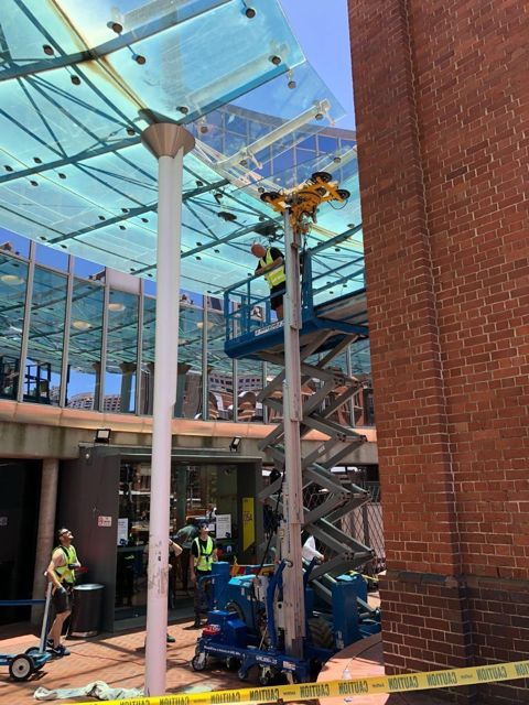 Chariot à déplacement manuel et montée motorisée - Charge 800kg, hauteur de levage 7.9m - GML 800+_2