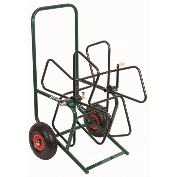 Devidoir tuyau d'arrosage 2 roues gonflables 200m/15mm - 140m/19mm_2