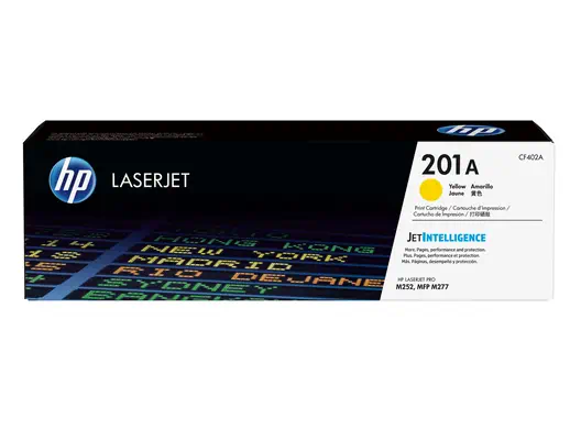 HP 201A toner LaserJet Jaune authentique_2