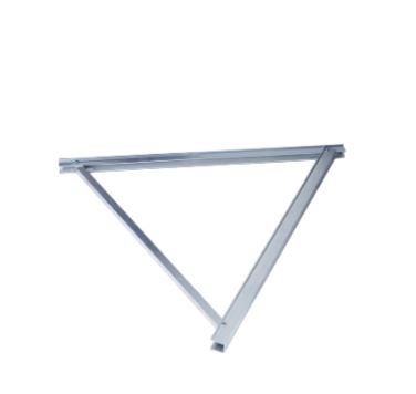 Kit de fixation façade 50° 1x8 pour 8 panneaux en portrait - Schletter - Aluminium et acier inoxydable_2