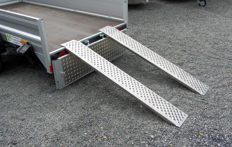 Rampe de chargement en aluminium antidérapant l=1.5 m pour moto - Patrick Remorques - Modèle 130569_2
