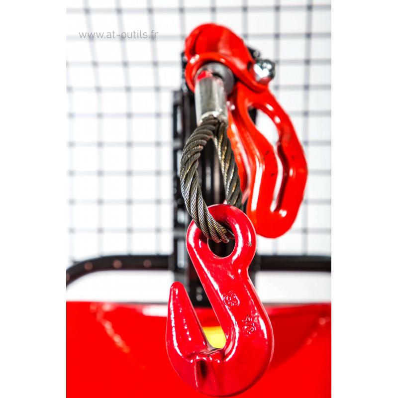 TREUIL FORESTIER DE DÉBARDAGE - 5T - 50M - PTO TRACTEUR - SÉCURITÉ À CLIQUET_2