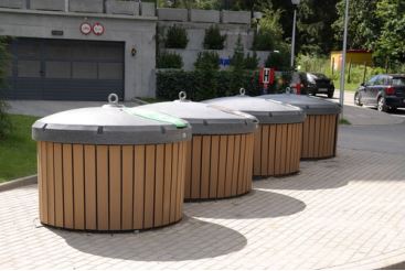 Conteneur semi-enterré en milieux urbains, résidentiels ou mixtes - LOMBRIK ROND_2