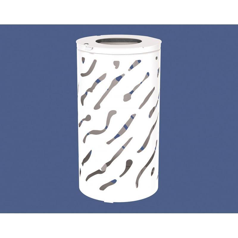 Corbeille Venise 80 litres - Acier et tôle découpée - Fabrication française_2