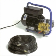 MINIJET - Hydrocureuse mobile moteur électrique - Déboucheur haute pression pour canalisations de 25 à 100 mm_2