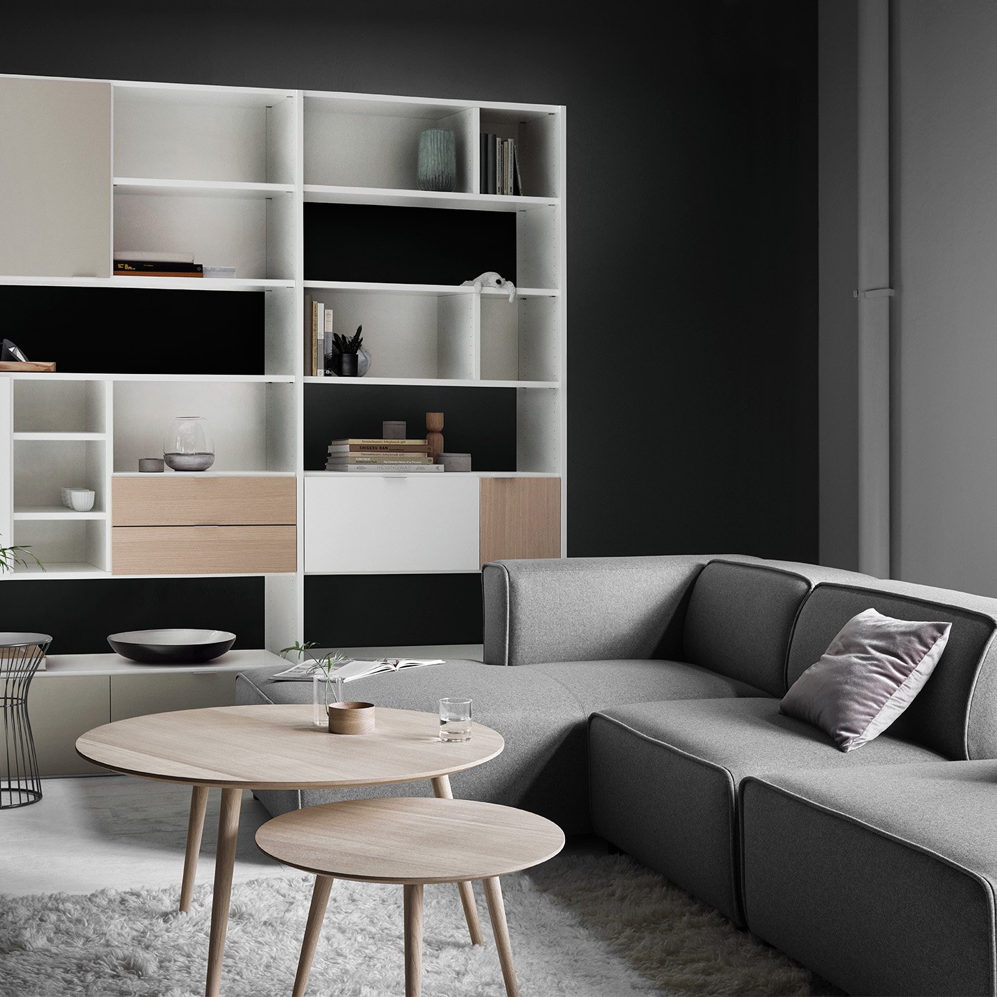 Table basse scandinave et élégante pour bureaux modernes_2