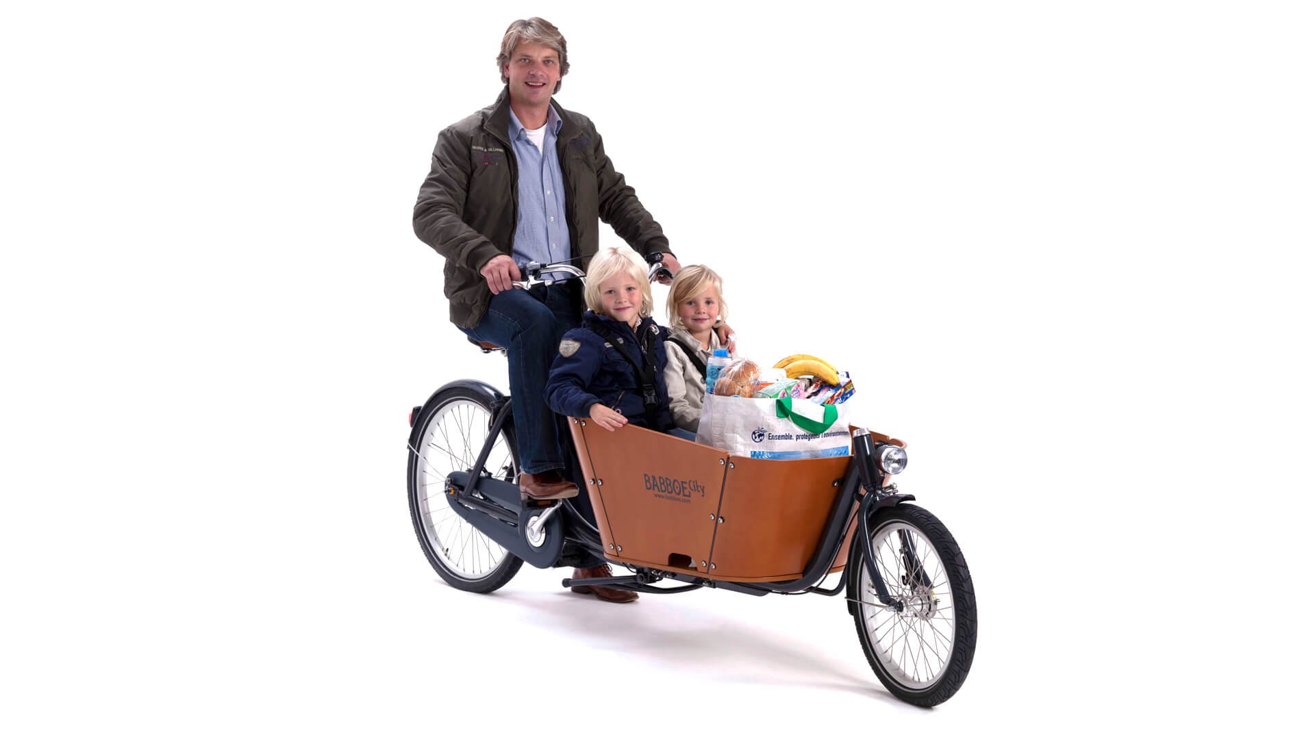 Biporteur Babboe City - Grand coffre pour 4 enfants - Boite Nexus 7 vitesses_2