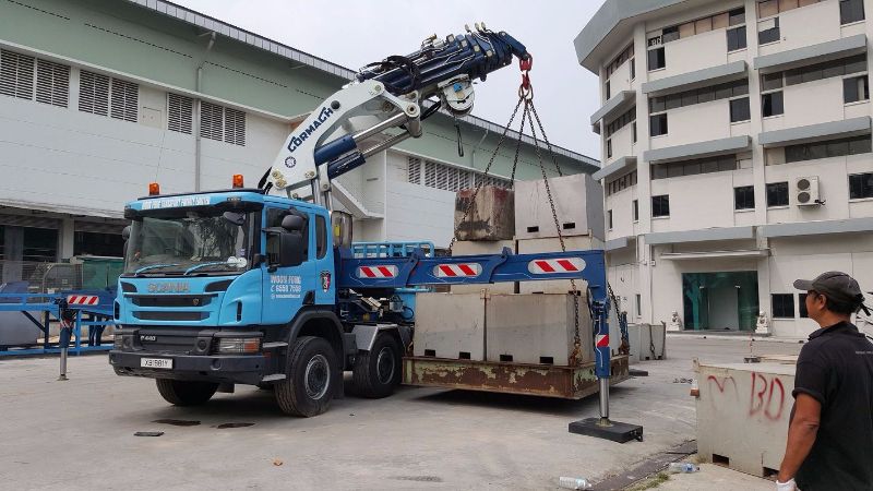 Grue auxiliaire Serie 150000 e hp - E8F308 - Cormach - Pression 310 bar - Moment statique max. 143400 daN/m_2