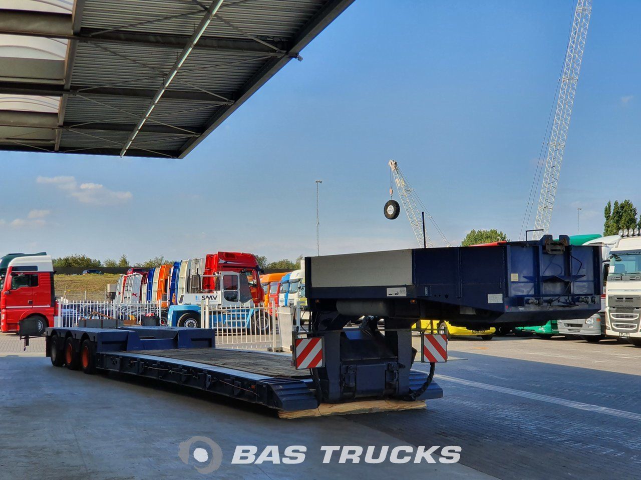 STBZ-3VA Abnehmbare Schwanenhals - Semi-remorque porte-engins Faymonville - Capacité 55.000 kg - 2004_2