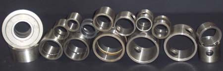 Ensemble d'axes et bagues pour mini pelle