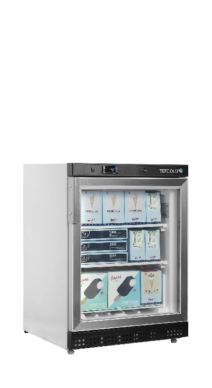 Congélateur vertical vitré UF200G (200 / 120L) Blanc TEFCOLD_2