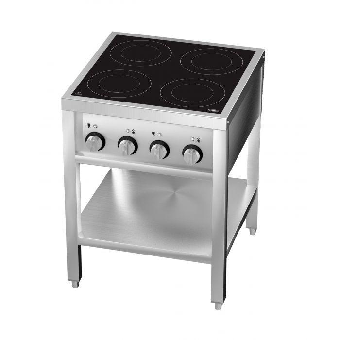 Cuisinière à induction 4 zones avec essous ouvert 7505.0035 COMBISTEEL_2