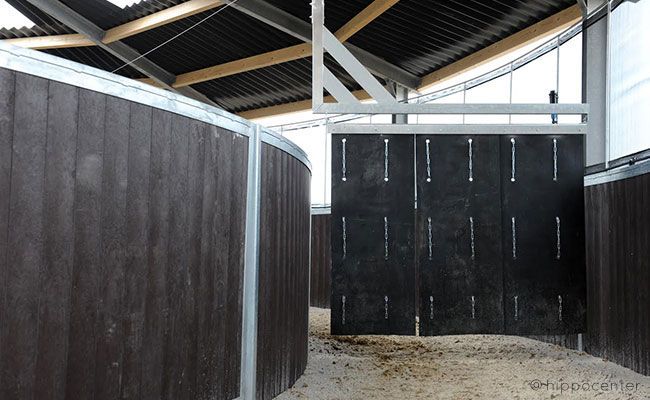 Marcheur pour chevaux version PRESTIGE - Structure en IPE acier - De 10 à 20 mètres de diamètre_2