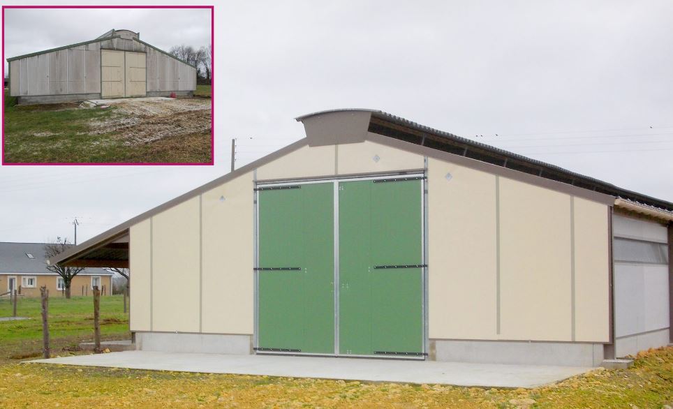 Rénovation totale ou partielle de bâtiment avicole pour l'optimisation de votre atelier de production - COQUELIN BATIMENT_2
