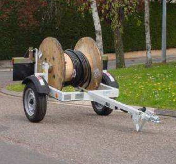 S 355 - Remorque porte-touret SIPREL - Charge utile 355 Kg - Ø 750 à 1400 mm - PTAC 490 Kg_2