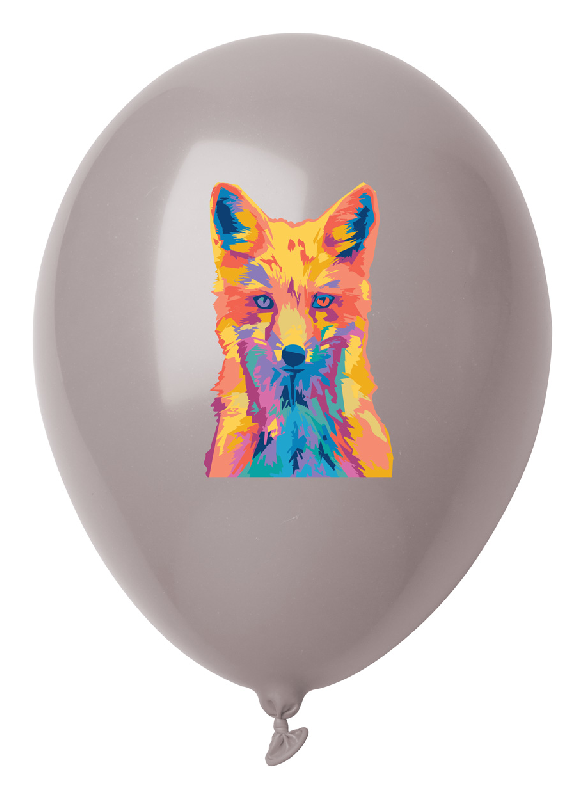 Ballon de baudruche pastel - biodégradable en latex - personnalisable en quadri ou 8 couleurs franches_2
