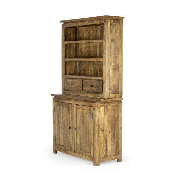 Milos - meuble présentoir vintage en bois de manguier - Francisco Segarra_2