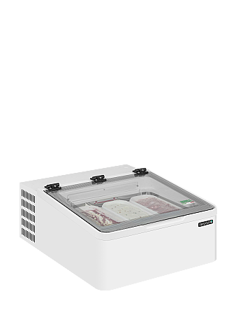 Vitrine de comptoir pour 3 bacs de glace - 29 L | Tefcold - ICE3_2