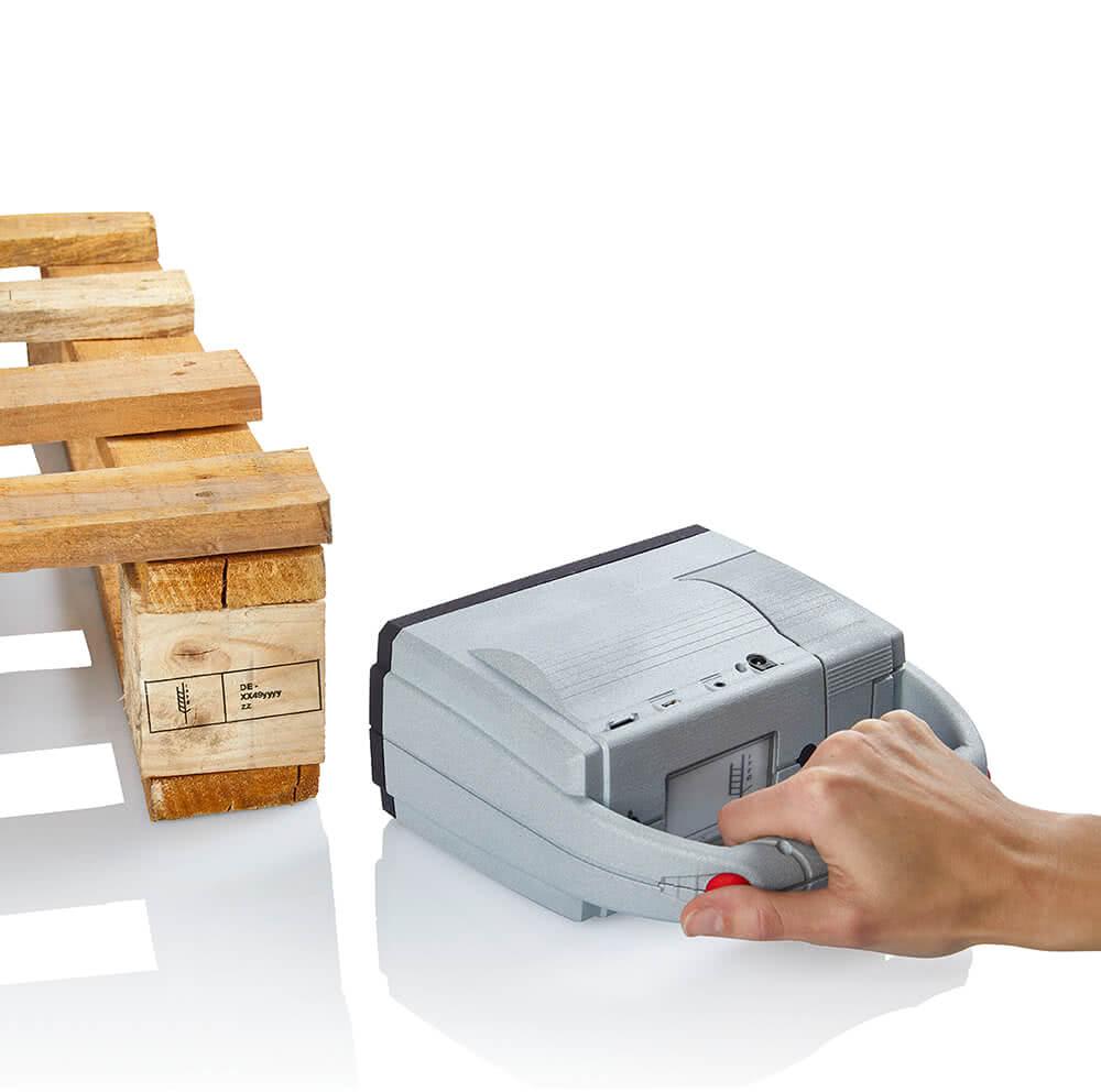 Appareil de marquage mobile  - Grande surface d'empreinte - Idéal pour les petits et grands objets - JETSTAMP 1025_2