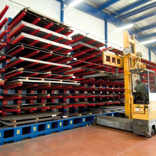 Cantilever lourd - hauteurs standards 2000 à 8000 mm - charges par bras de 250 à 2500 kg_2