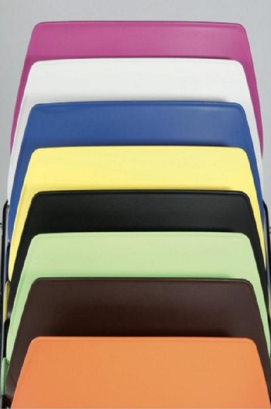 Siege poutre en polypropylene PULL - 3 places, marron foncé_0