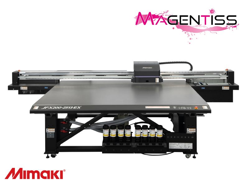 Table à plat UV LED - Impression haut de gamme MIMAKI JFX200-2513 EX - Impression 2.5D et haute vitesse_2