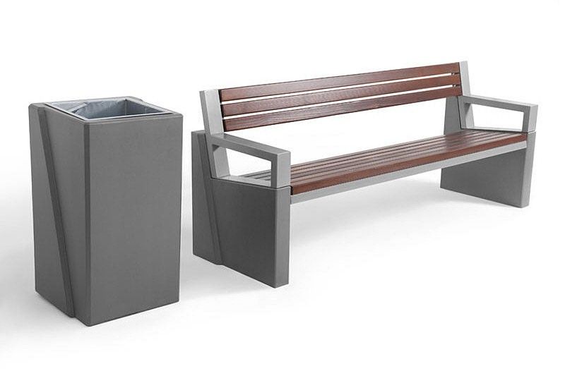 Poubelle publique 003344 - Intal - Komserwis - 70L - Design Aneta Bolisłaga_2