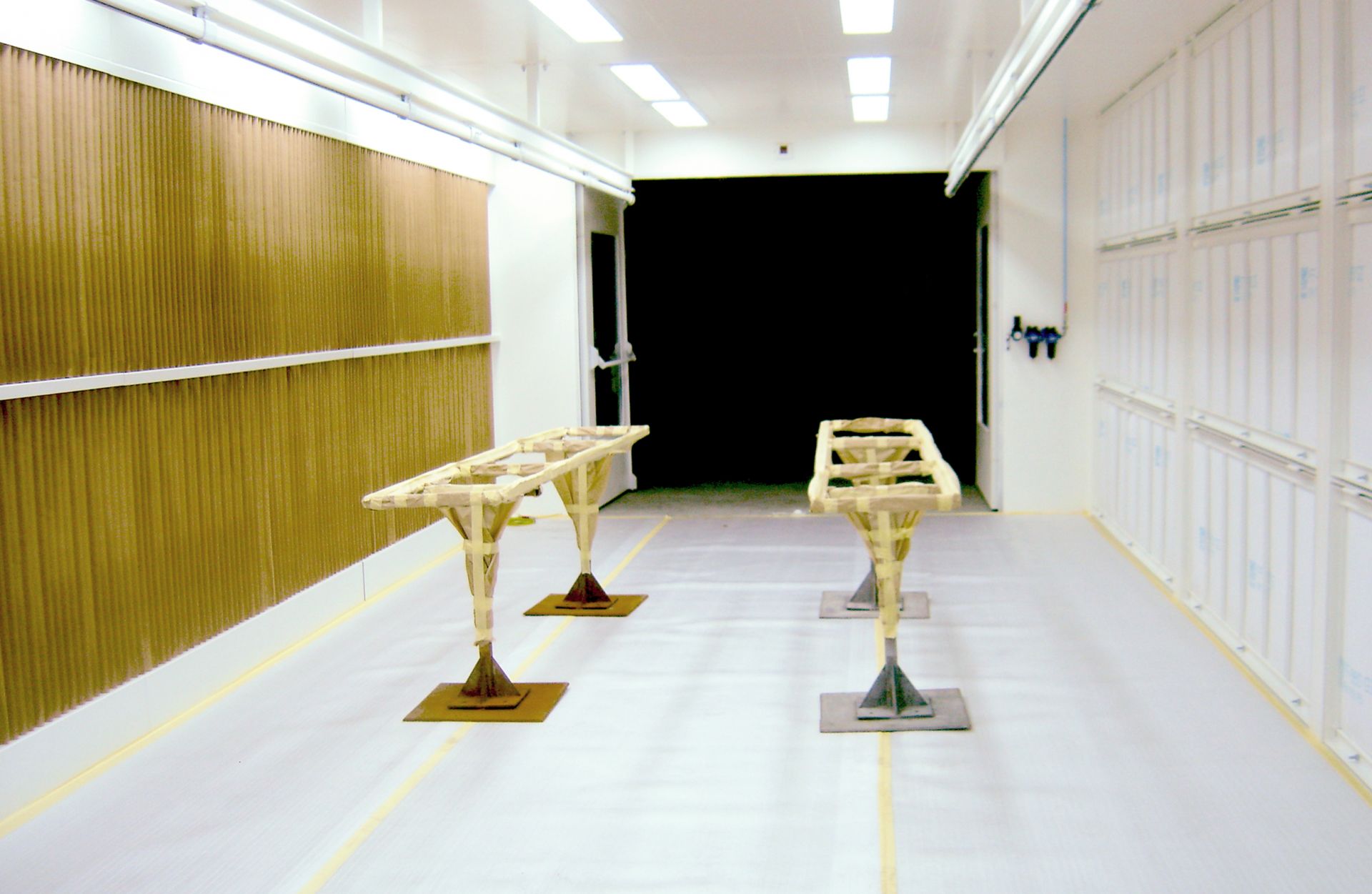 Cabine de peinture liquide - Ventilation horizontale - CS - Cabine ouverte_2