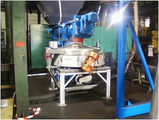 Gyrator en inox ou nylon pour tamisage de poudres alimentaires